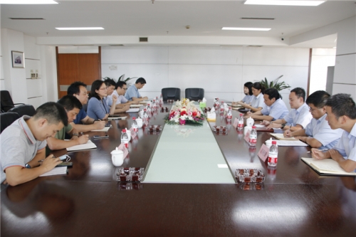 【领导关怀】同商共谋  将产改工作进行到底——浙江省总工会、省建设建材工会、市总工会、市建设工会领导一行走访亿万国际调研指导